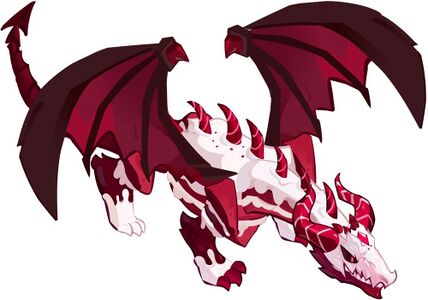 Red Velvet Cake Dragon